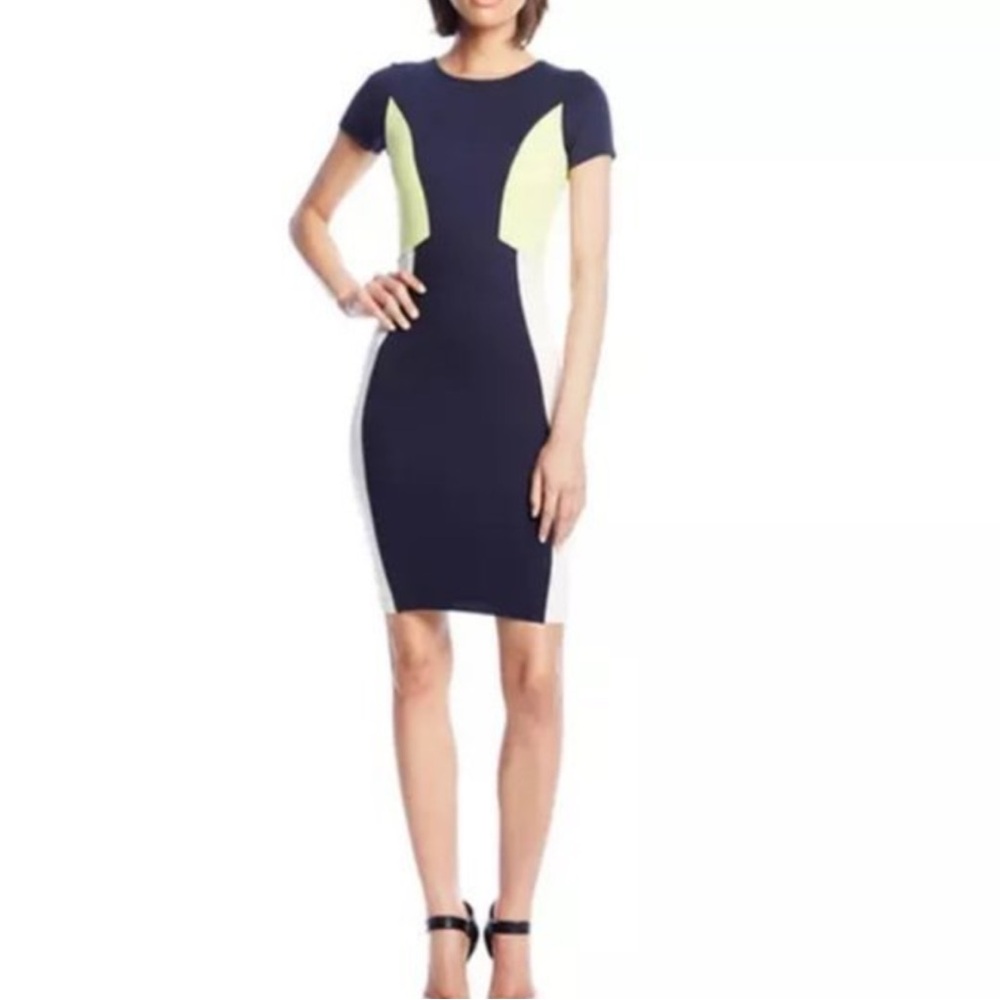French Connection Manhattan colorblock dress Size 8